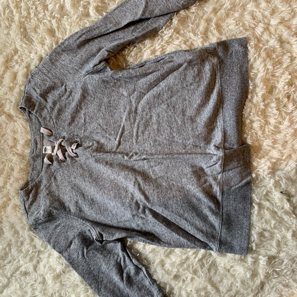 Women’s cross front sweater